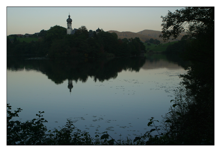 Abendstille am Höglwörther See