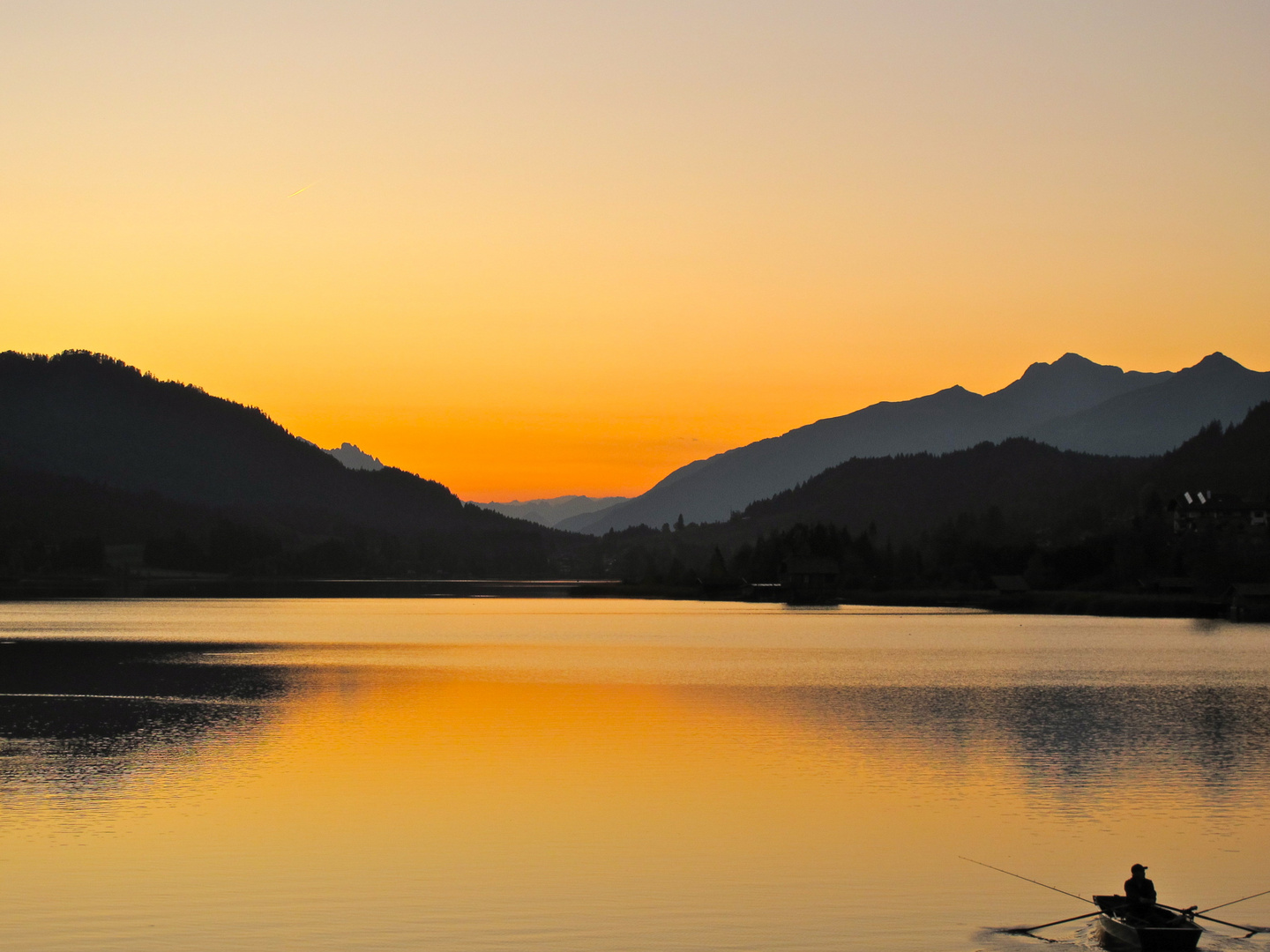 Abendstille am See