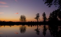 Abendstille am See