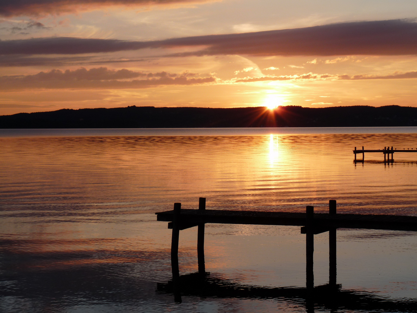 Abendstille am See