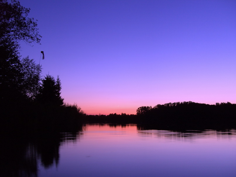 Abendstille am See