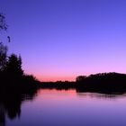 Abendstille am See