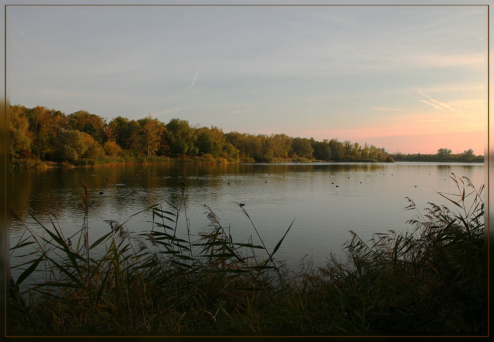 Abendstille am See