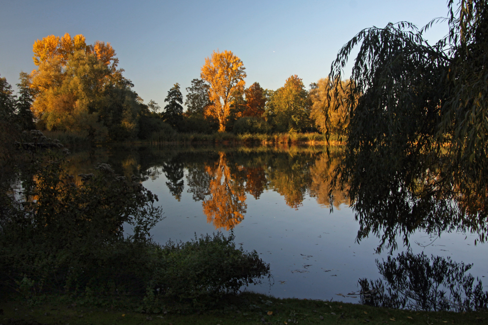 Abendstille am See