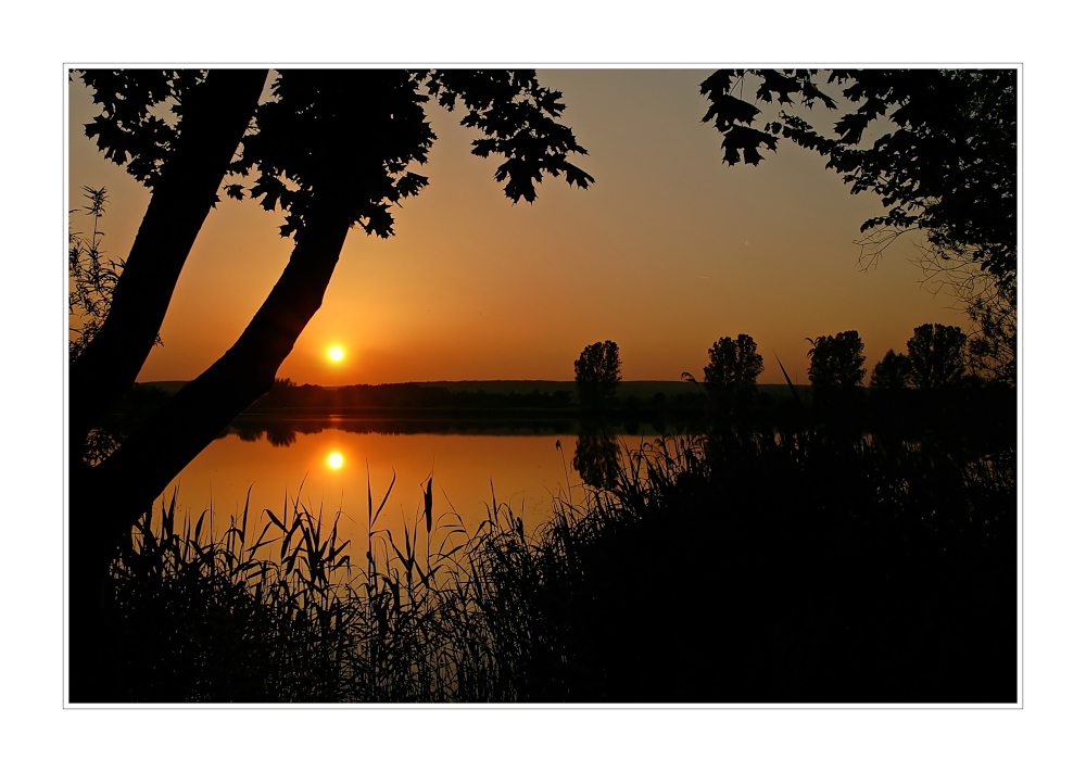 Abendstille am See II