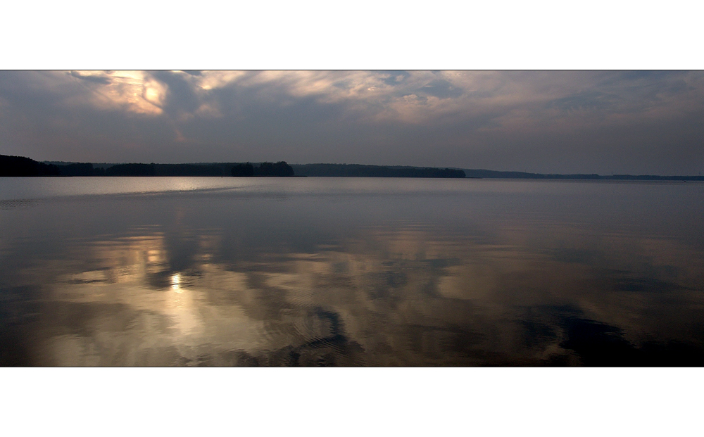 Abendstille am Stolpsee in Himmelpfort