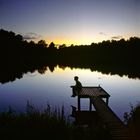 Abendstille am Windsborn Maar, Vulkaneifel