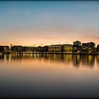 Abendstille an der Alster