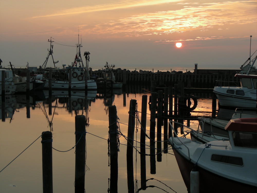 Abendstille im Hafen 2