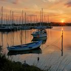 Abendstille im Hafen....