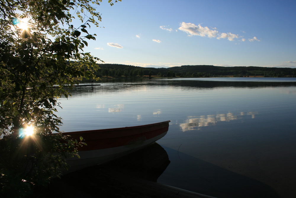 Abendstille in Mittelschweden