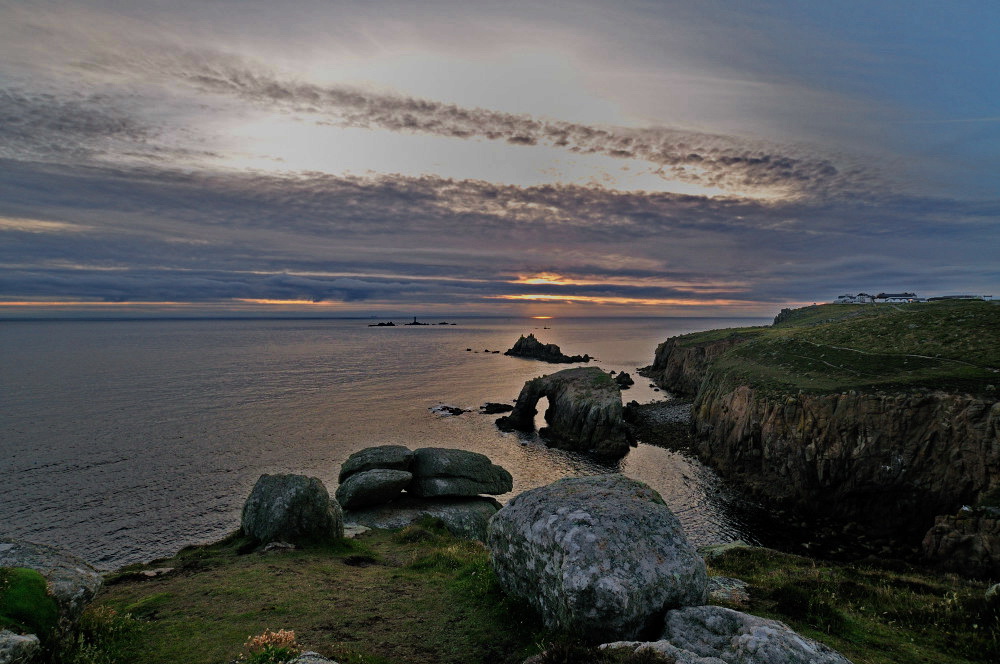 Abendstimming auf Lands End / Cornwall / Südengland