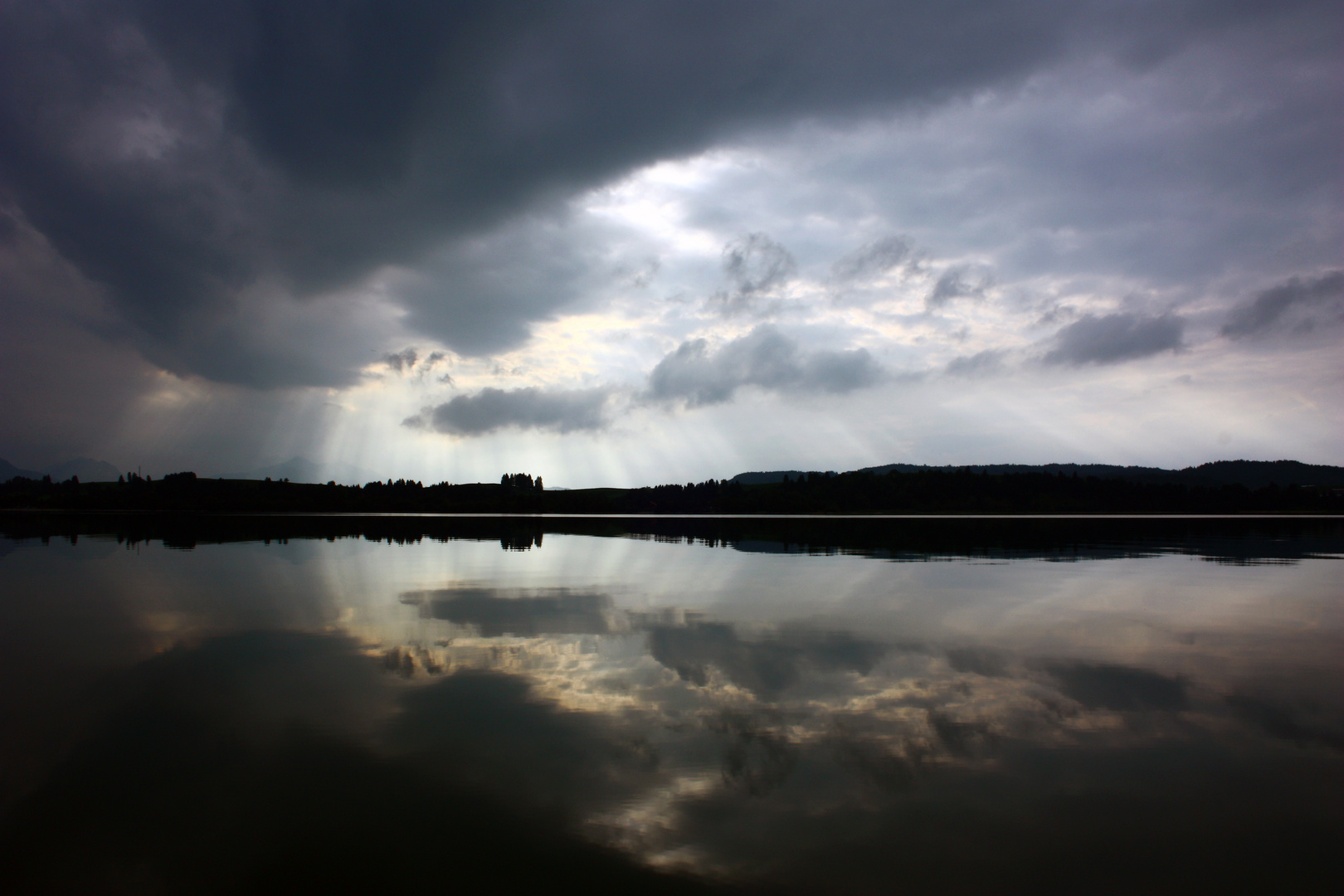 Abendstimmumg am Forggensee