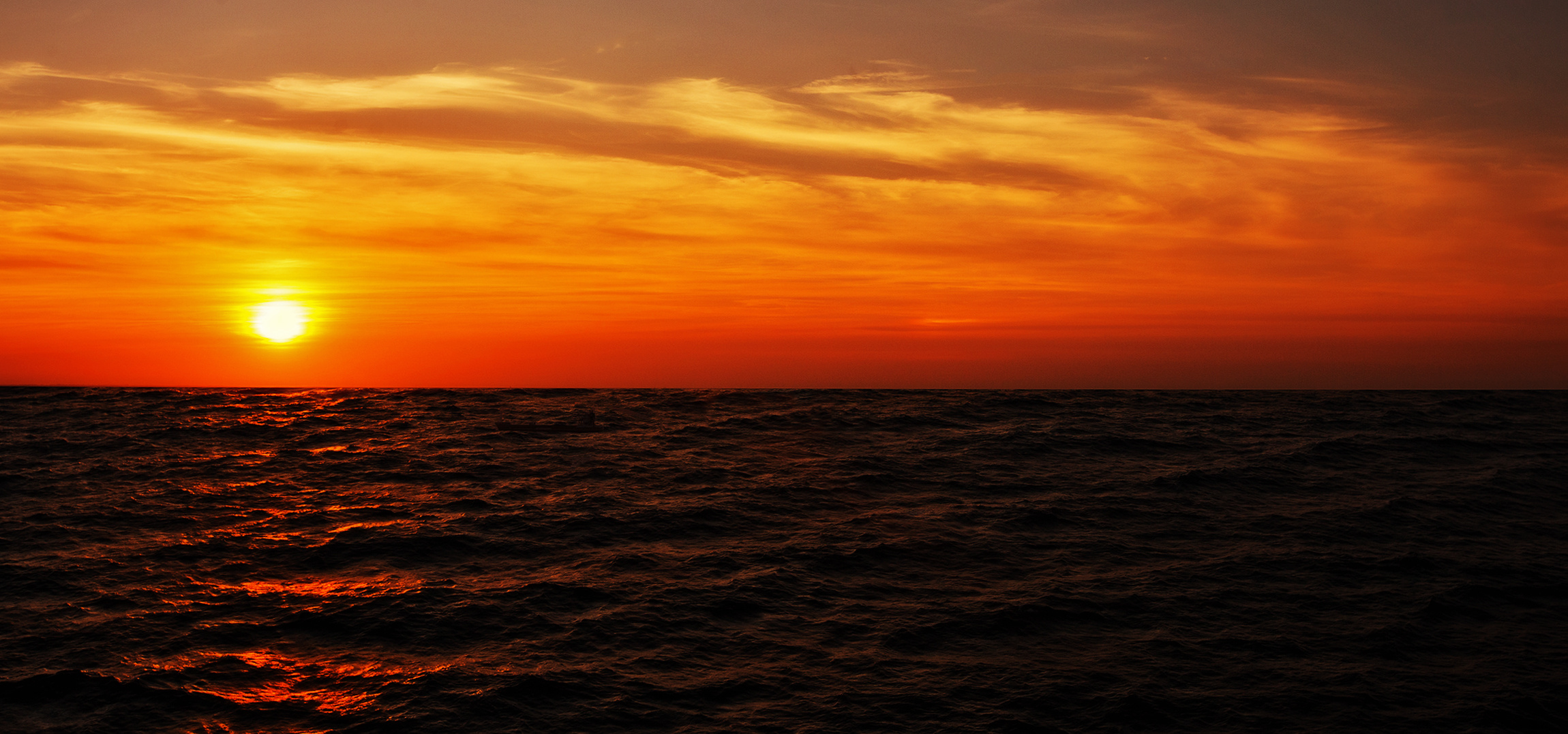 Abendstimmun an der Ostsee