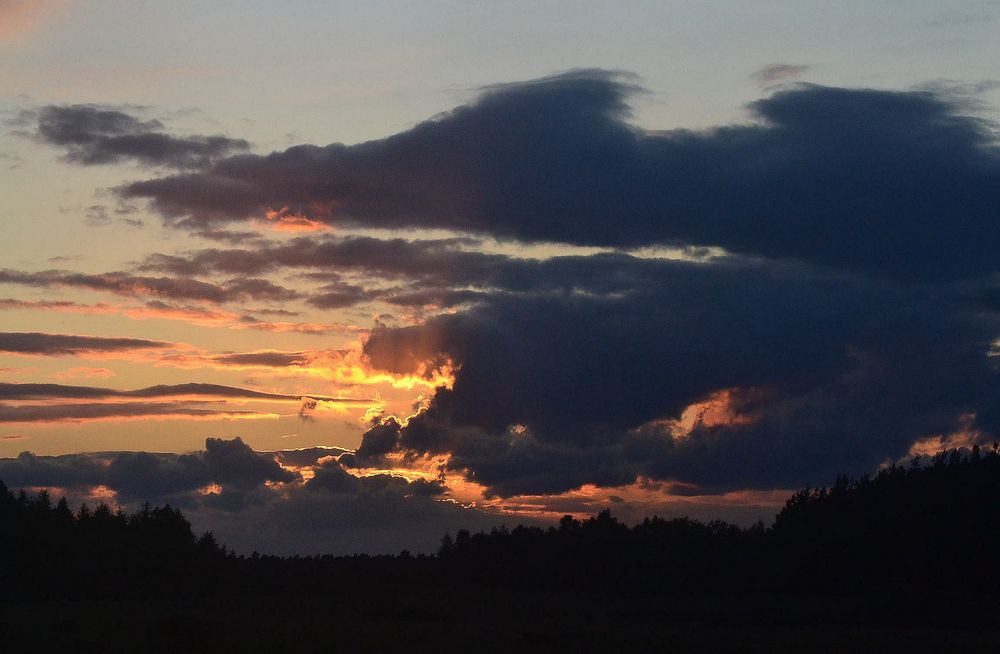 Abendstimmung von Angela Stamm 