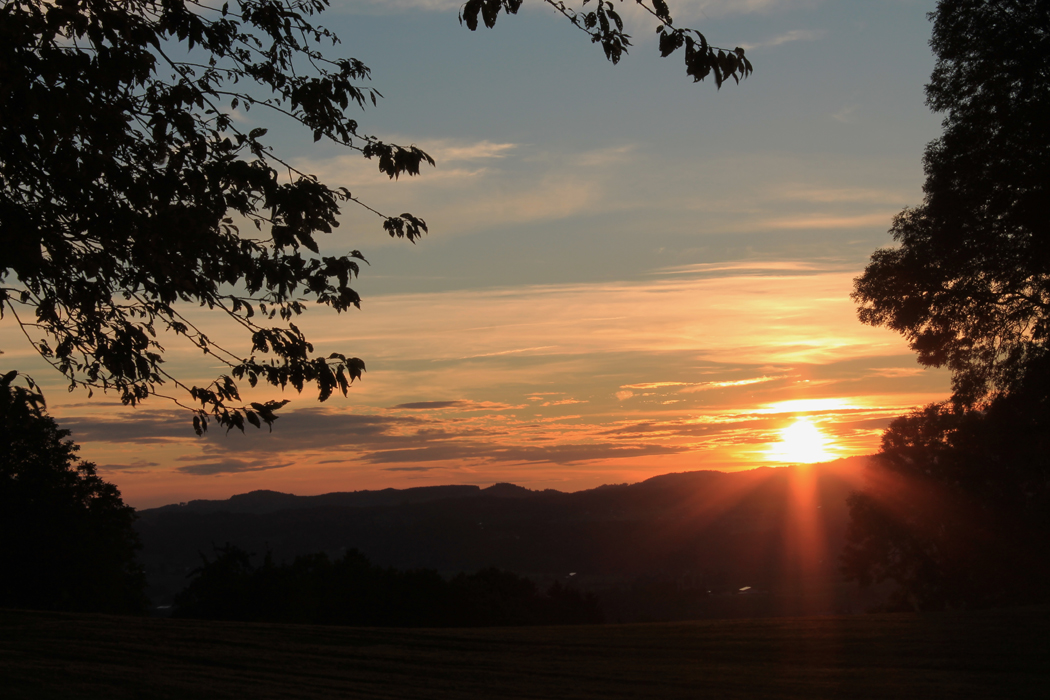 Abendstimmung Allgäuer Art