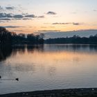 Abendstimmung am Aasee Münster