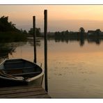 Abendstimmung am Abtsdorfer See