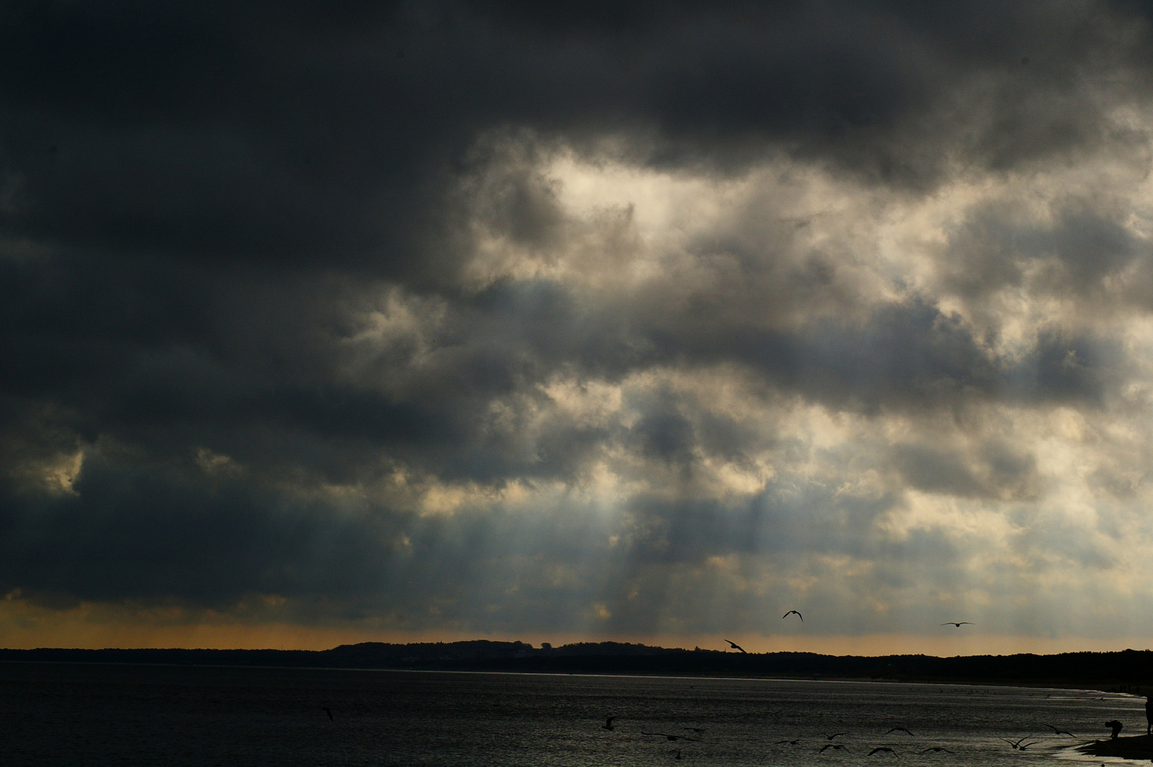 Abendstimmung am Achterwasser