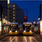 Abendstimmung am Alexanderplatz