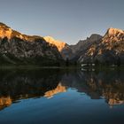 Abendstimmung am Almsee/Grünau