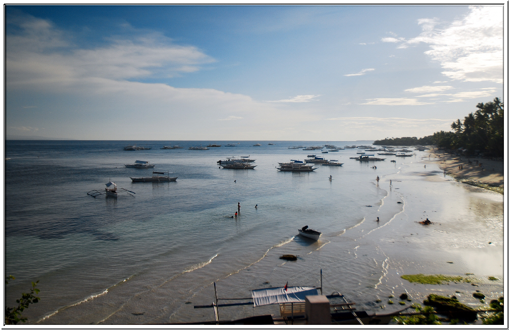 Abendstimmung am Alona Beach