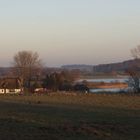 Abendstimmung am alten Fischerhaus