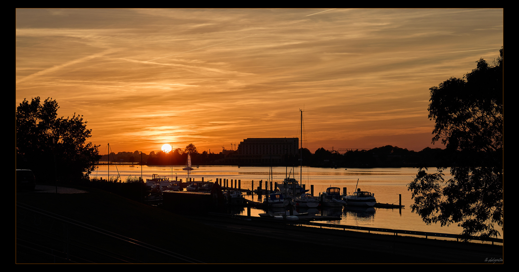 Abendstimmung am alten Hafen