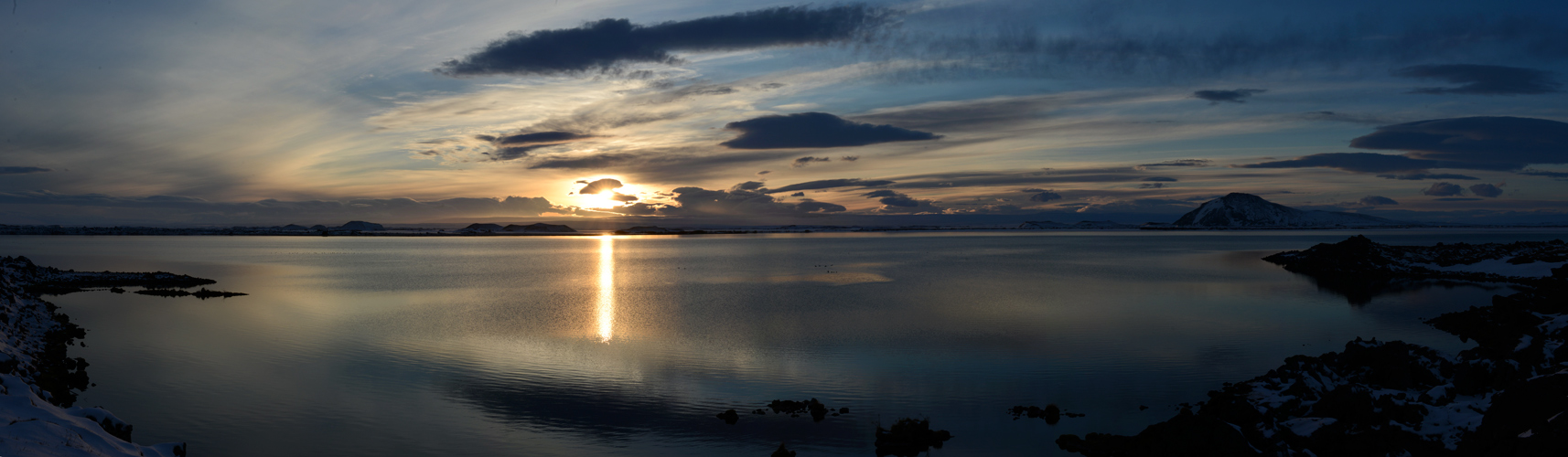 Abendstimmung am am Myvatn See