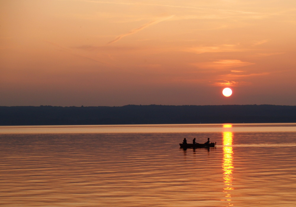 Abendstimmung am Ammersee