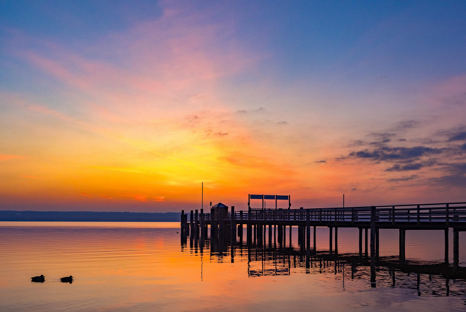 Abendstimmung am Ammersee