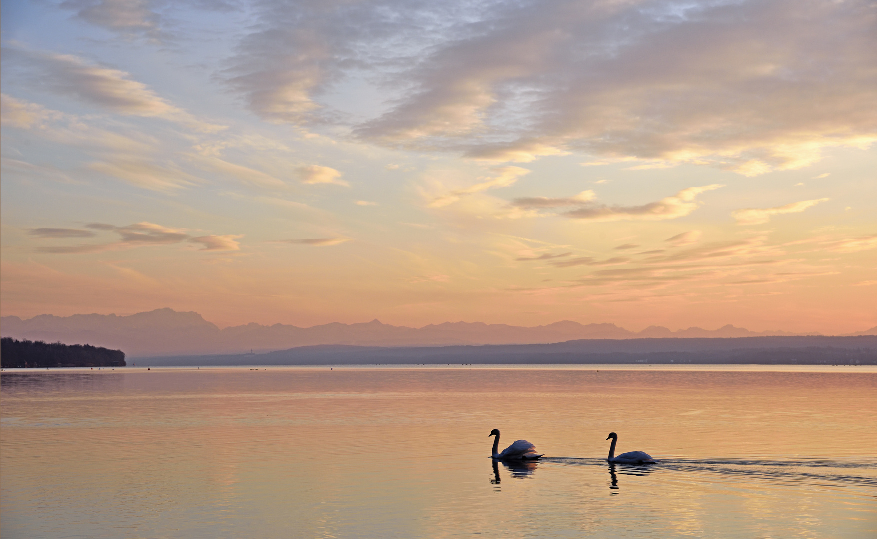 Abendstimmung am Ammersee