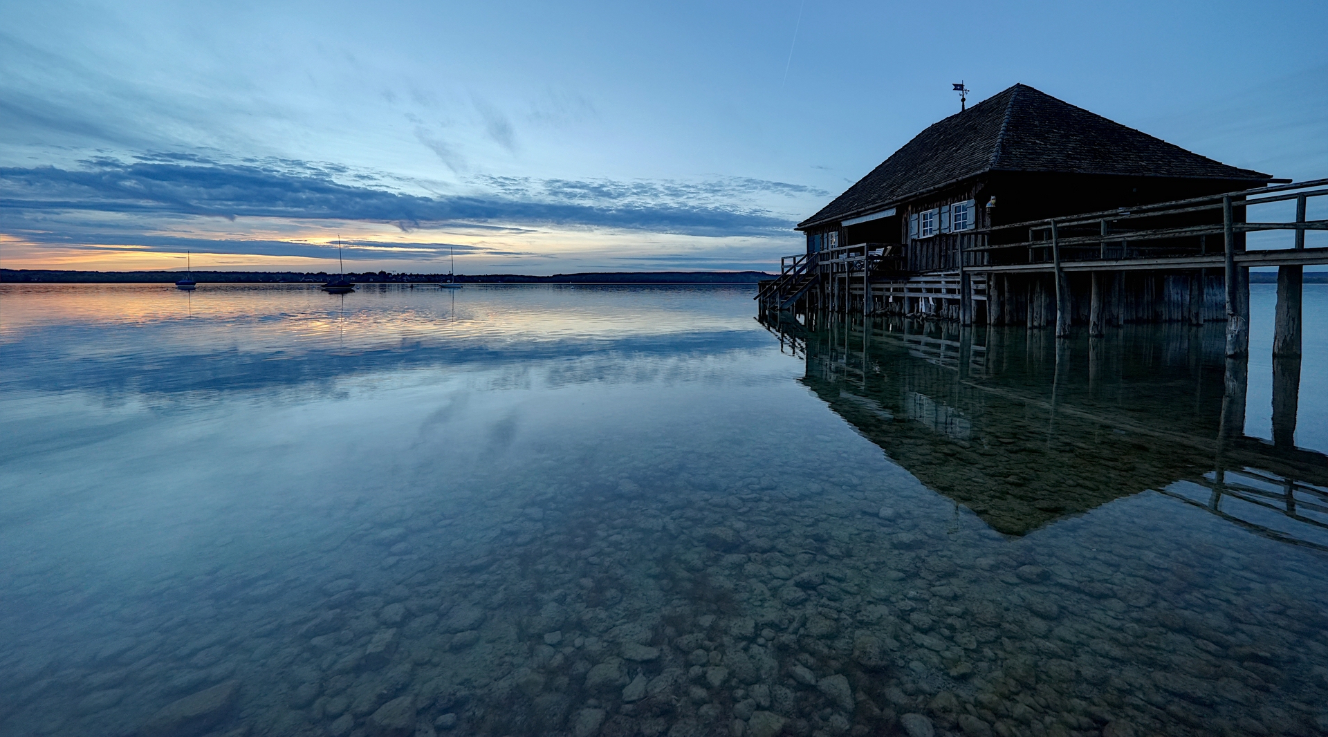 Abendstimmung am Ammersee