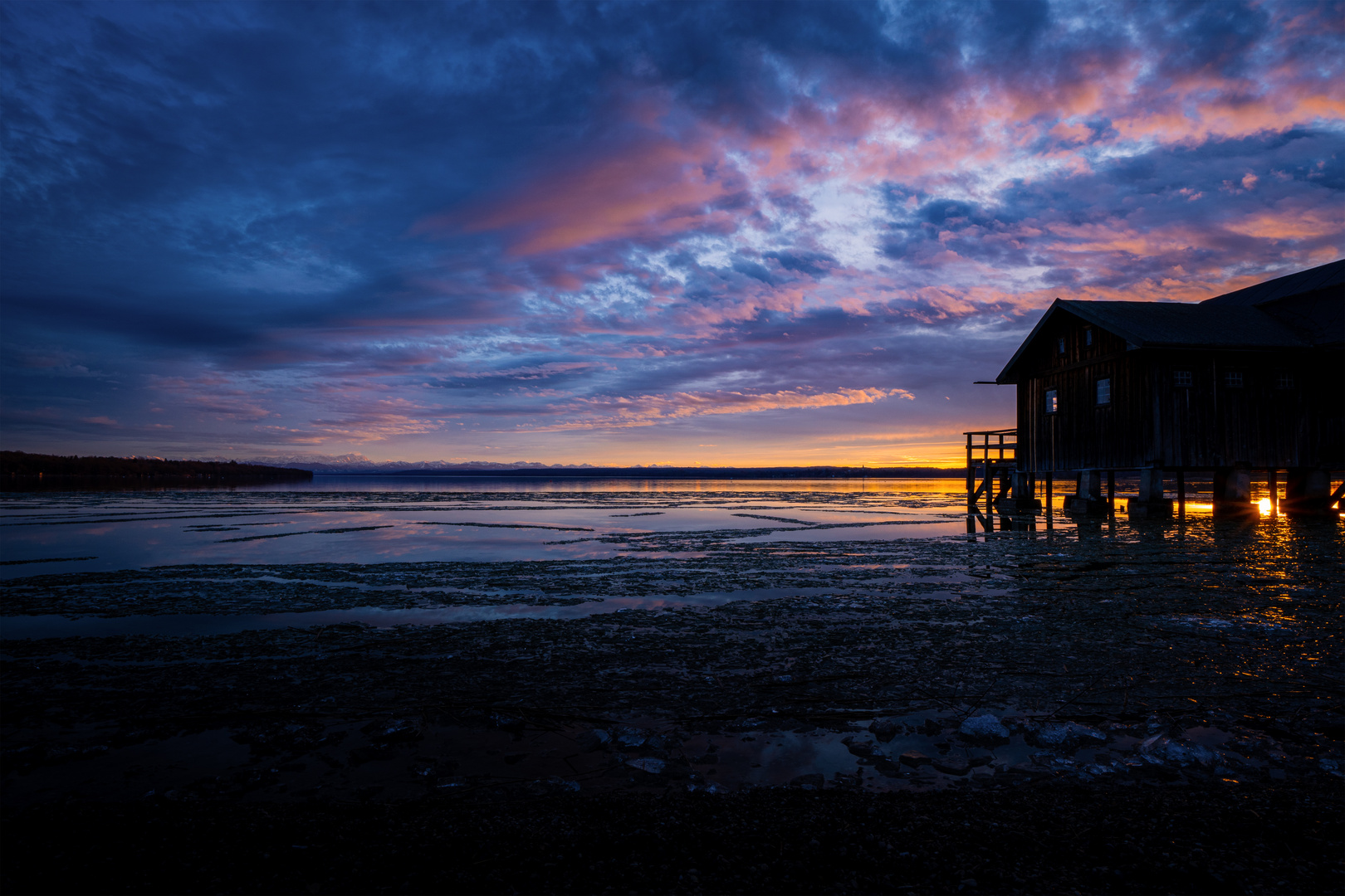 Abendstimmung am Ammersee