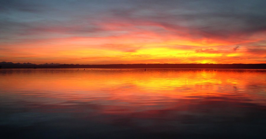 Abendstimmung am Ammersee