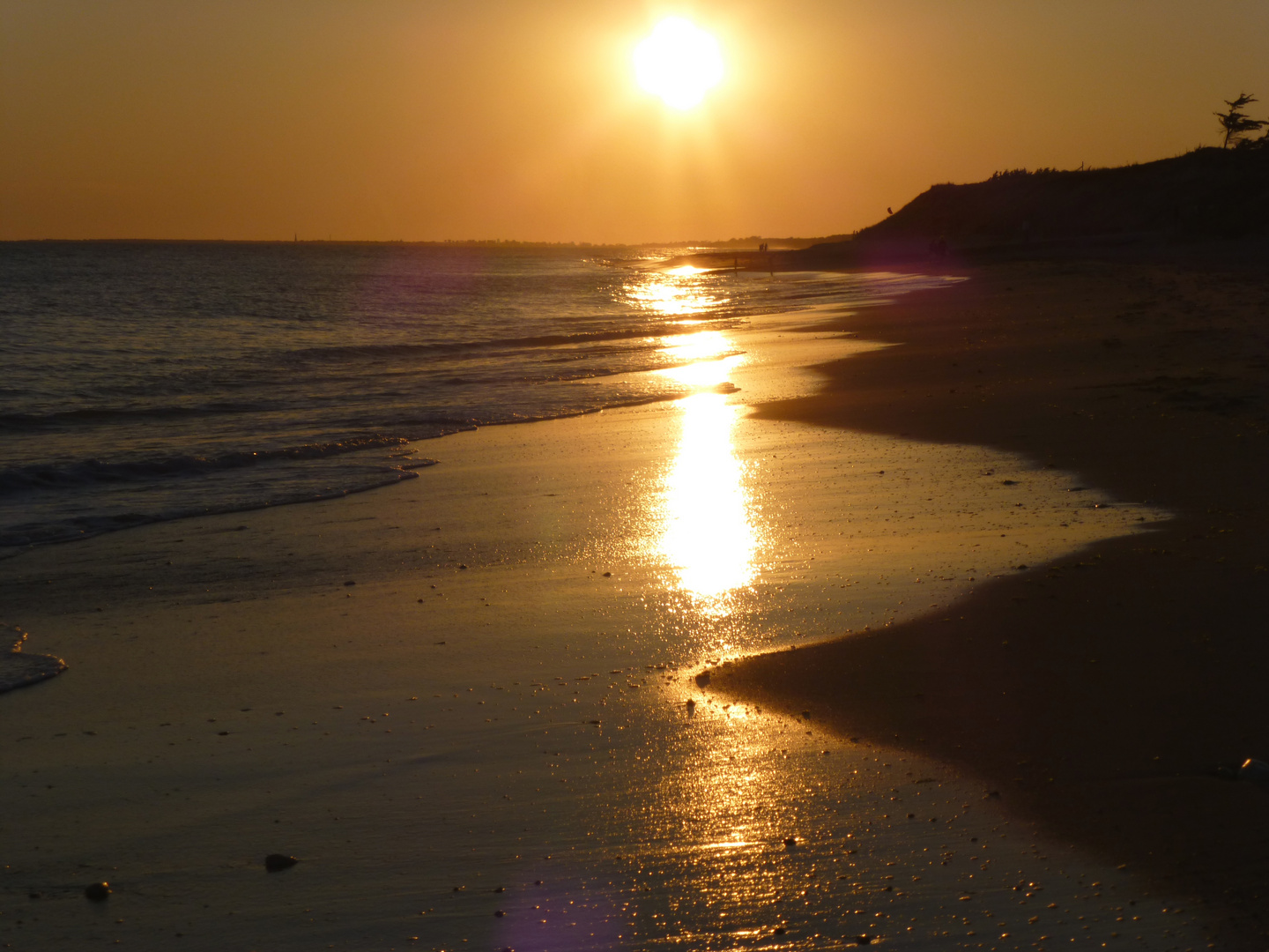 Abendstimmung am Atlantik