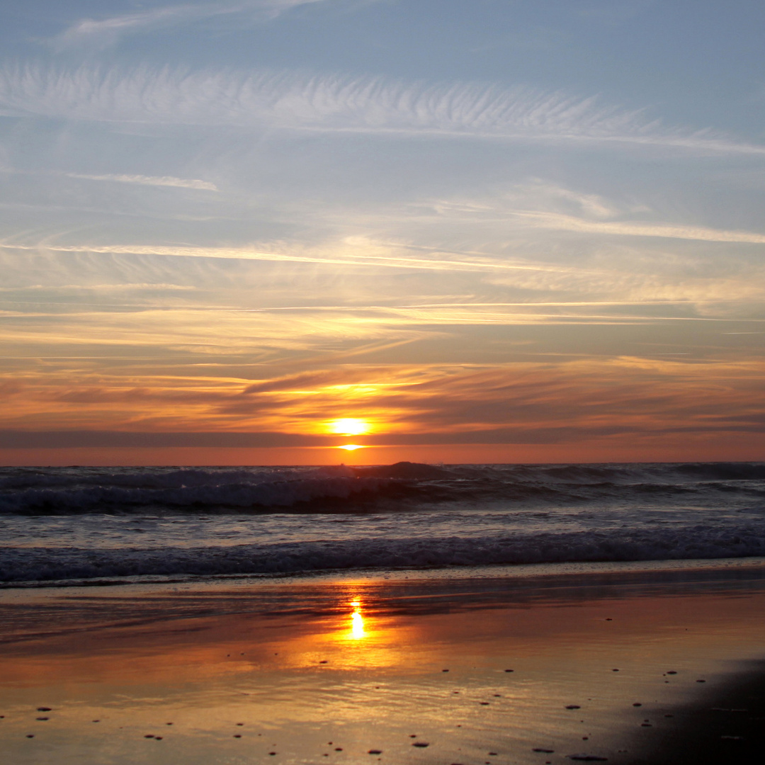 Abendstimmung am Atlantik