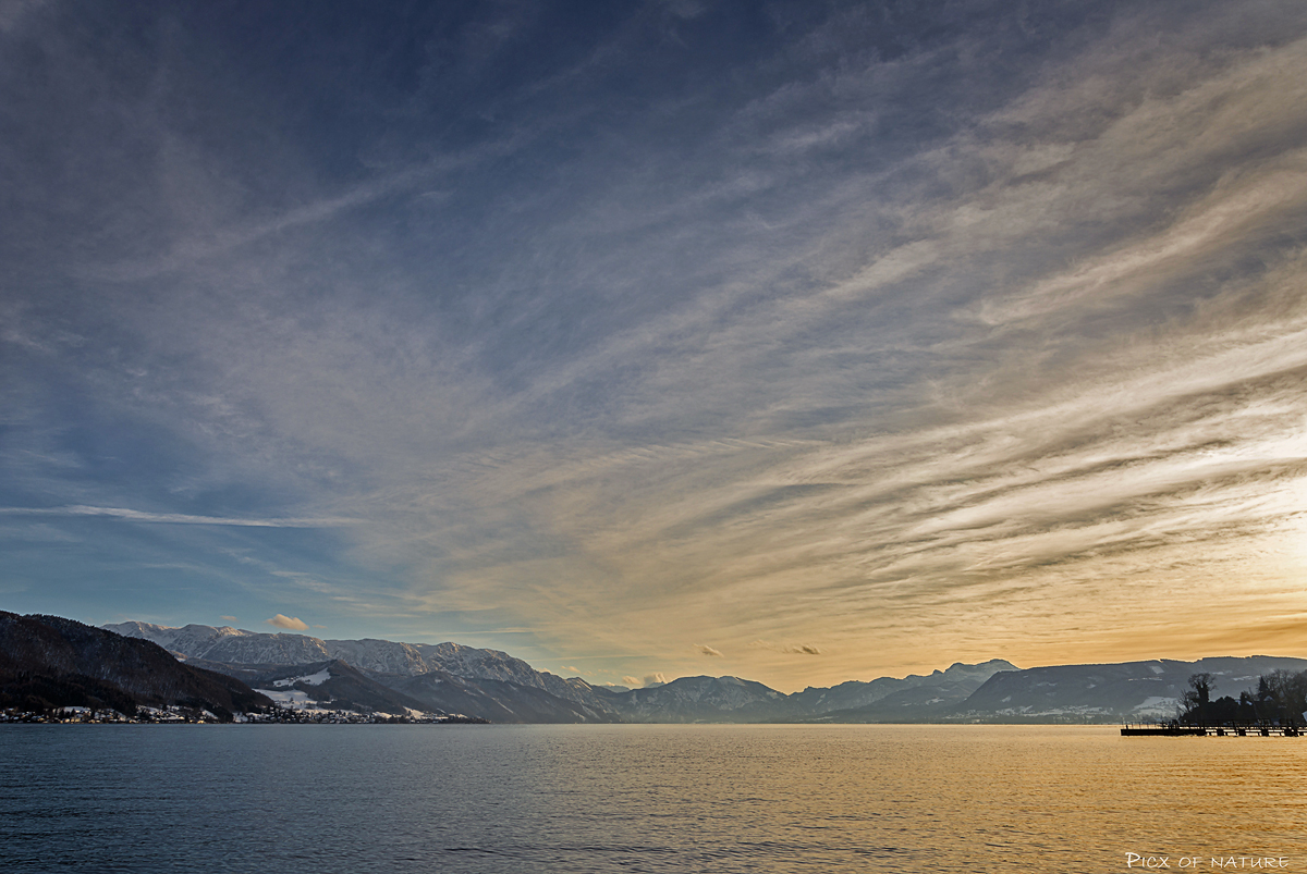 Abendstimmung am Attersee