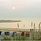 Abendstimmung am Badestrand auf Amrum