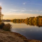 Abendstimmung am Baggersee