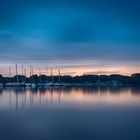 Abendstimmung am Baggersee