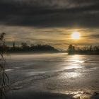 Abendstimmung am Baggersee