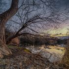 Abendstimmung am Baggersee 