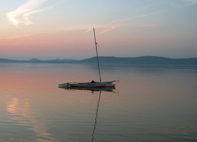 Abendstimmung am Balaton