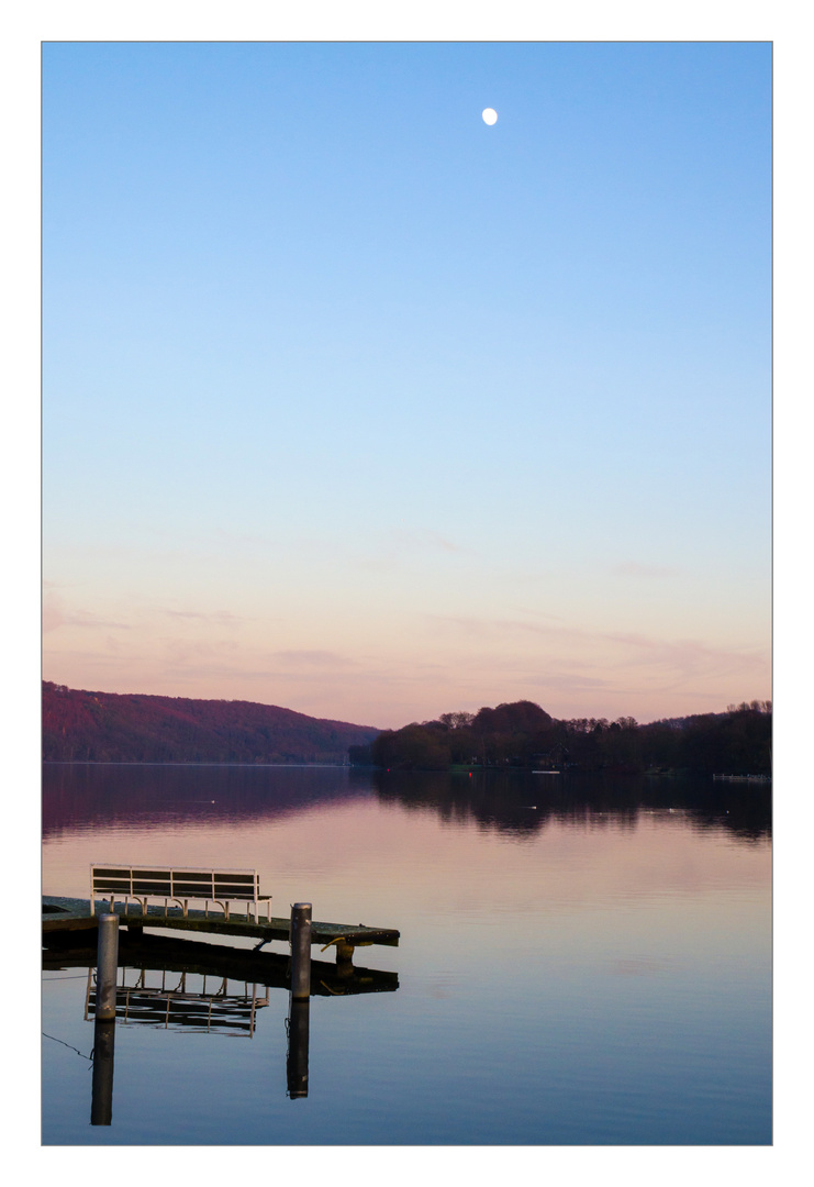 Abendstimmung am Baldeneysee (Essen)