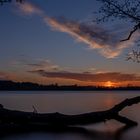 Abendstimmung am Behler See bei Plön