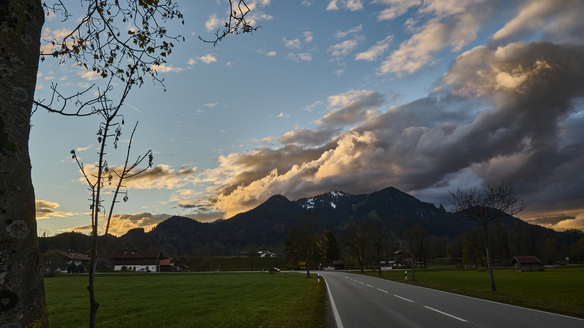 Abendstimmung am Berg