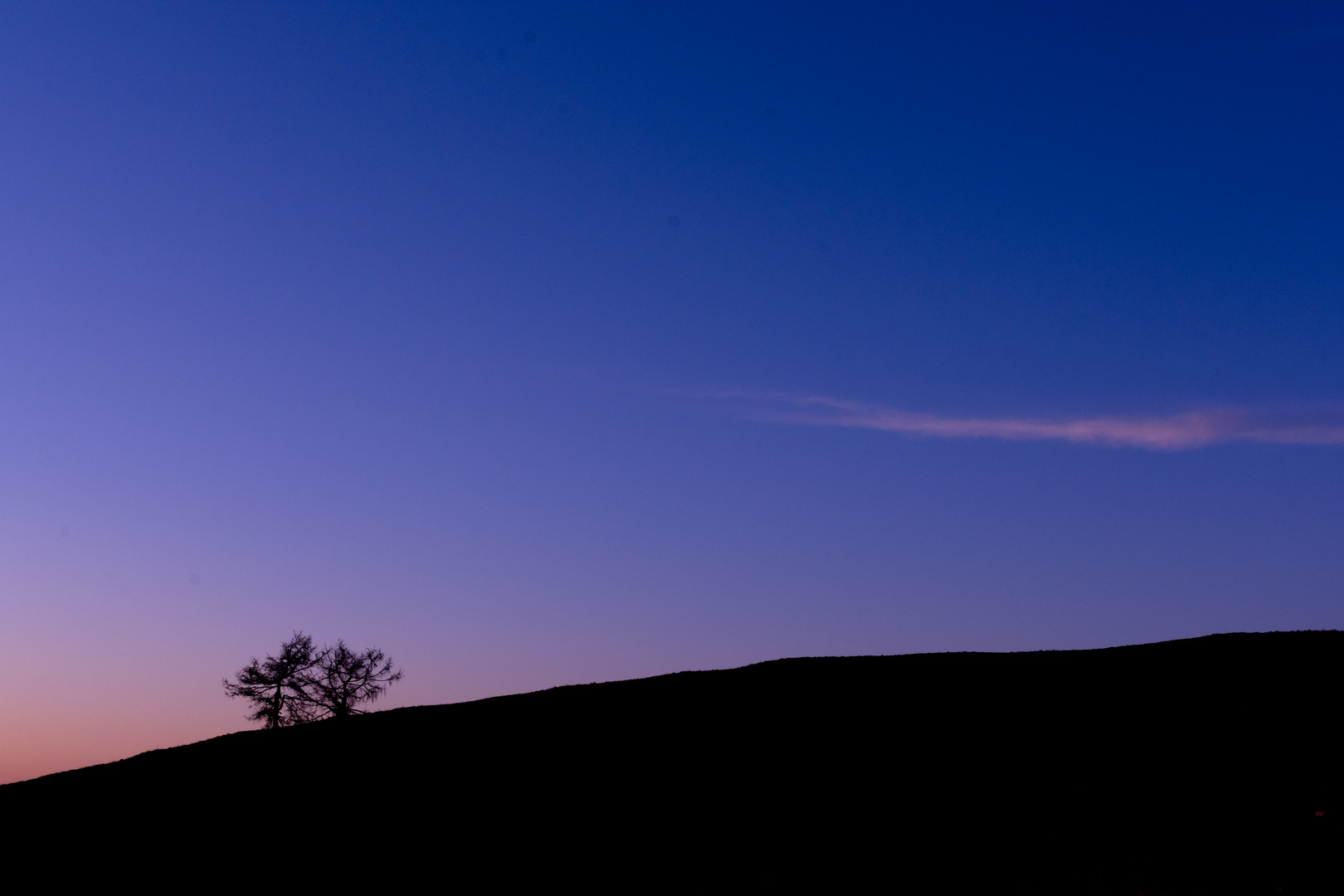 Abendstimmung am Berg