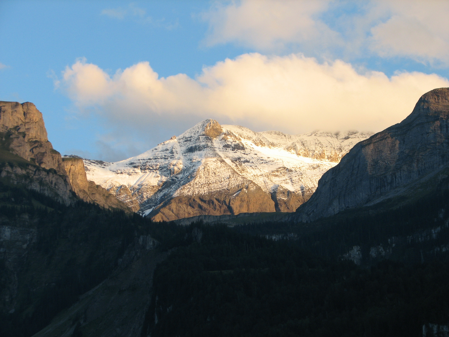 Abendstimmung am Berg