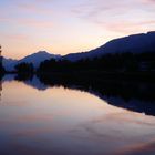 Abendstimmung am Bergsee